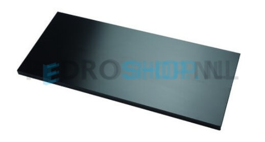 Lateraal legbord Bisley voor roldeurkasten 80 cm breed