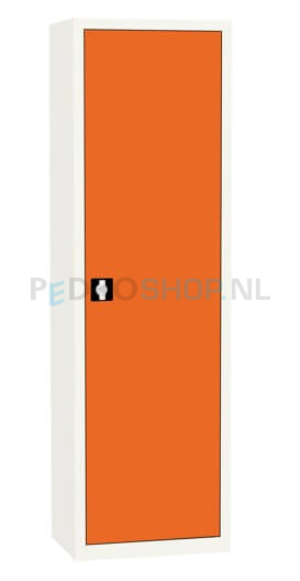 Draaideurkast SQ-201, 199*60*43,5 oranje, 4 legborden