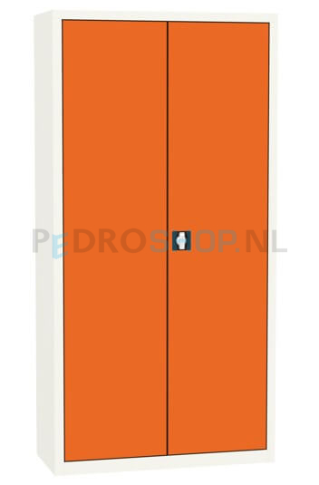 Draaideurkast SQ-203, 199*100*43,5 oranje, 4 legborden